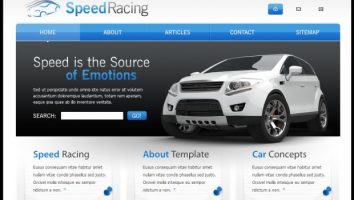 Cars Company Website Template