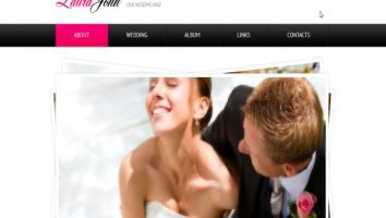 Business CSS Wedding Company Template