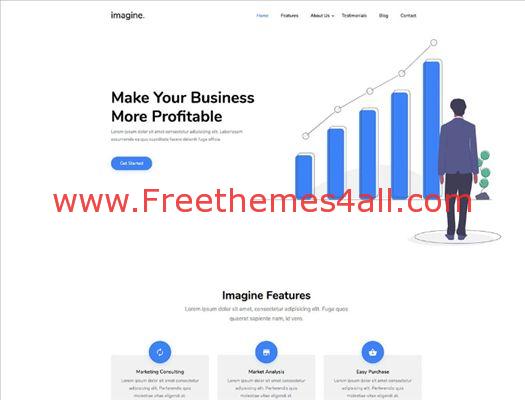 Responsive HTML Business White Template