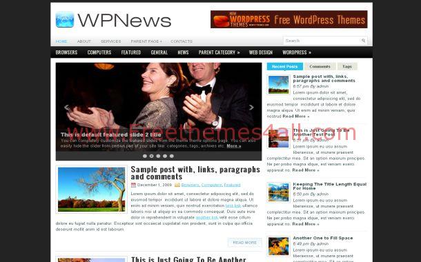 Daily News Free WordPress Theme