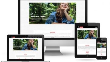 Responsive Business Onepage Drupal Theme
