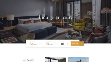 Responsive Resort Hotels WordPress Theme